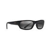 Maui Jim Stingray Unisex Gloss Black Frame Neutral Gray Lens Polarized Sunglasses