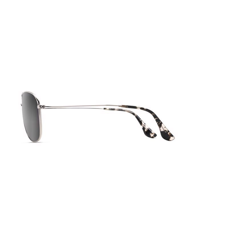 Maui Jim Cliff House Unisex Silver Frame Neutral Grey Lens Polarized Sunglasses