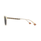 Maui Jim Hiehie Unisex Shiny Trans Yellow Frame Neutral Grey Lens Polarized Sunglasses