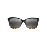 Maui Jim Starfish Women's Black with Tortoise Frame Neutral Grey Lens Polarized Sunglasses