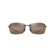 Maui Jim Lighthouse Unisex Rootbeer Frame HCL Bronze Lens Polarized Sunglasses