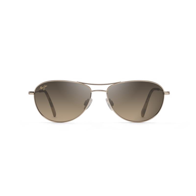 Maui Jim Baby Beach Unisex Gold Frame HCL Bronze Lens Polarized Sunglasses