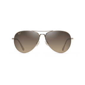 Maui Jim Mavericks Unisex Gold Frame HCL Bronze Lens Polarized Sunglasses