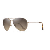 Maui Jim Mavericks Unisex Gold Frame HCL Bronze Lens Polarized Sunglasses