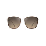 Maui Jim Tiger Lily Women's Dark Tortoise W/Gold Frame HCL Bronze Lens Polarized Sunglasses
