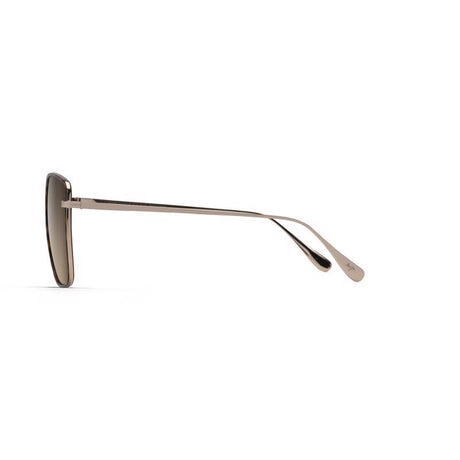 Maui Jim Tiger Lily Women's Dark Tortoise W/Gold Frame HCL Bronze Lens Polarized Sunglasses