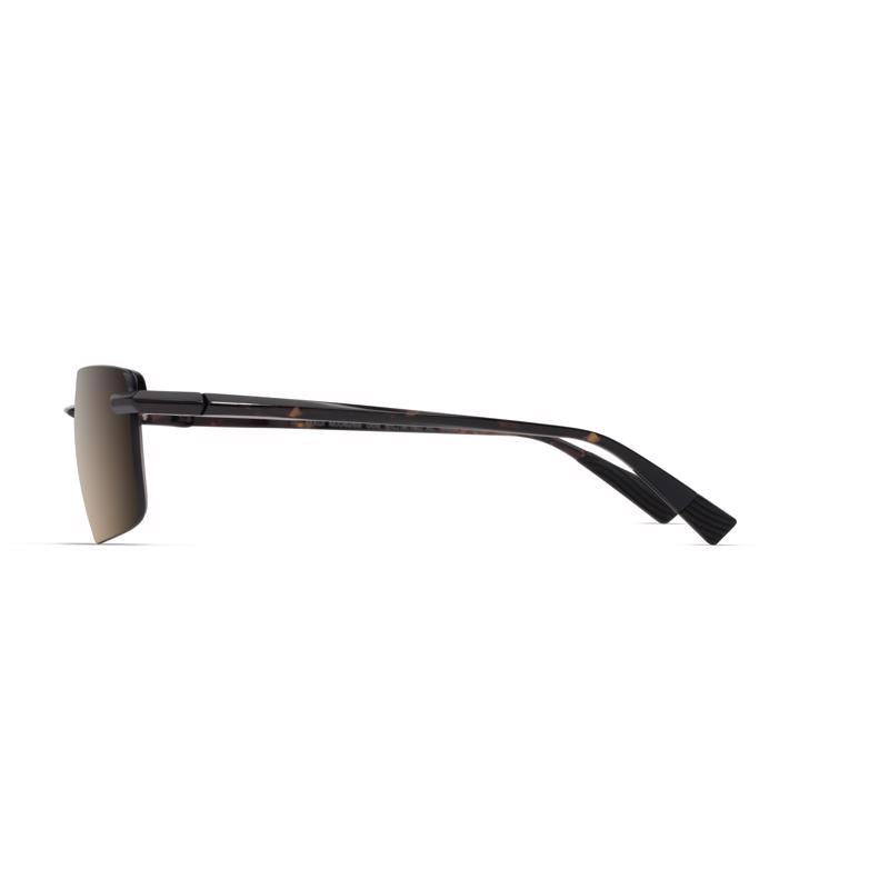 Maui Jim Laulima Unisex Shiny Dark Havana Frame HCL Bronze Lens Polarized Sunglasses