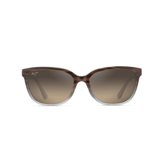 Maui Jim Honi Women's Sandstone with Blue Frame HCL Bronze Lens Polarized Sunglasses