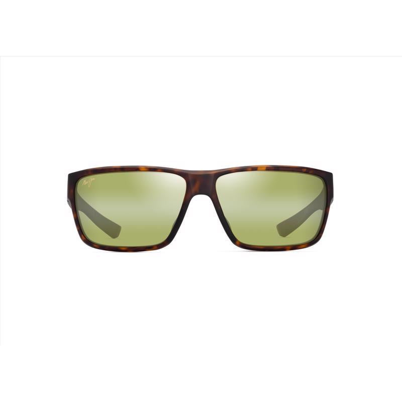 Maui Jim Uila Men's Matte Dark Havana w/Black Frame Maui HT Lens Polarized Sunglasses