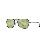 Maui Jim Naauao Men's Matte Black Varnish Frame Maui HT Lens Polarized Sunglasses