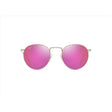 Maui Jim Pukaua Unisex Shiny Light Gold with Pink & Yellow Frame Maui Sunrise Lens Polarized Sunglas