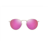 Maui Jim Pukaua Unisex Shiny Light Gold with Pink & Yellow Frame Maui Sunrise Lens Polarized Sunglas