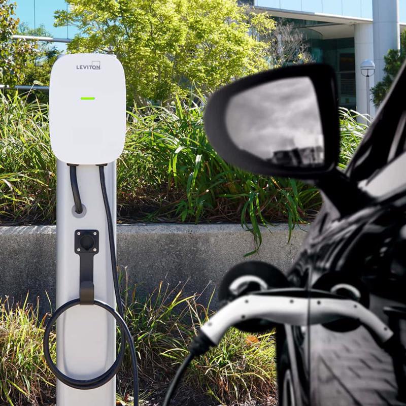 Leviton EV Series 240 48 Level 2 Electric Vehicle Charging Station 18