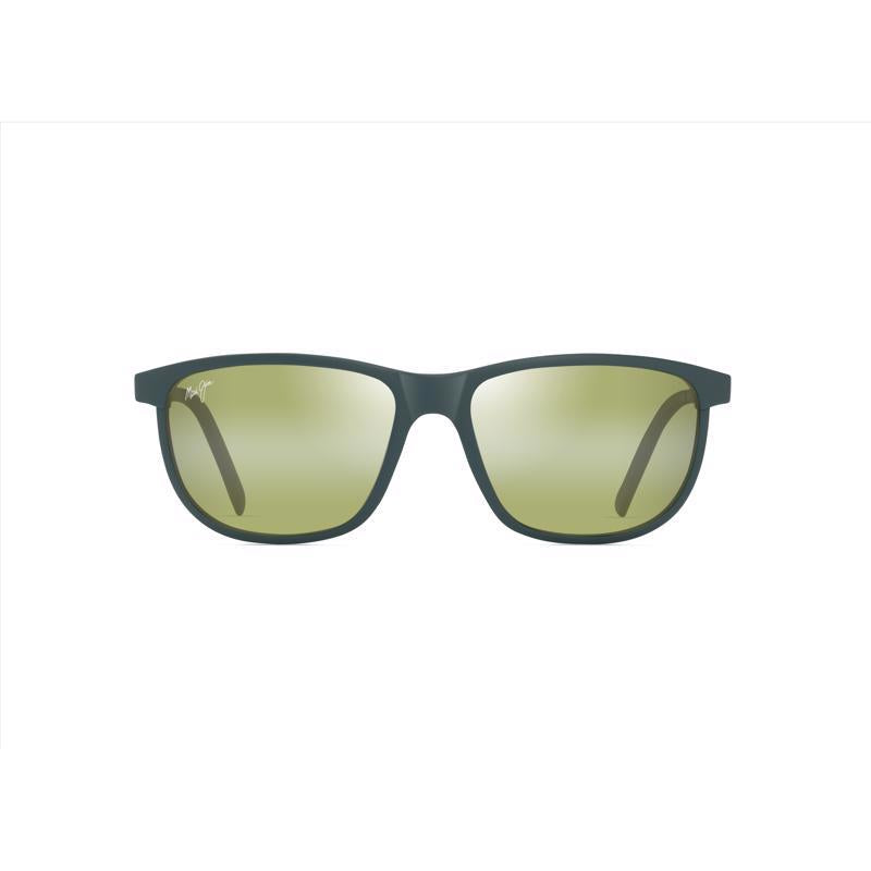 Maui Jim Lele Kawa Unisex Matte Dark Military Green Frame Maui HT Lens Polarized Sunglasses