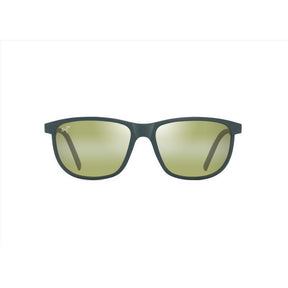 Maui Jim Lele Kawa Unisex Matte Dark Military Green Frame Maui HT Lens Polarized Sunglasses