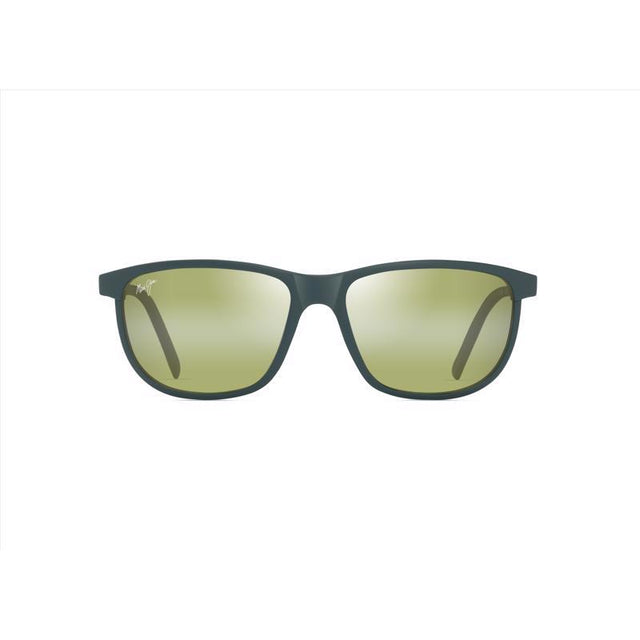 Maui Jim Lele Kawa Unisex Matte Dark Military Green Frame Maui HT Lens Polarized Sunglasses