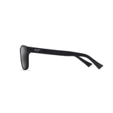 Maui Jim Kapii Unisex Matte Black Frame Neutral Gray Lens Polarized Sunglasses