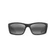 Maui Jim Kanaio Coast Unisex Matte Soft Black/White/Blue Frame Neutral Grey Lens Polarized Sunglasse