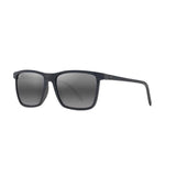 Maui Jim One Way Unisex Gray Stripe Frame Neutral Gray Lens Polarized Sunglasses