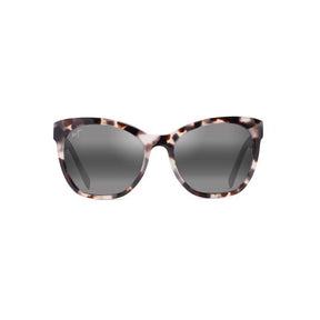 Maui Jim Alulu Women's White Tokyo Tortoise Frame Neutral Grey Lens Polarized Sunglasses