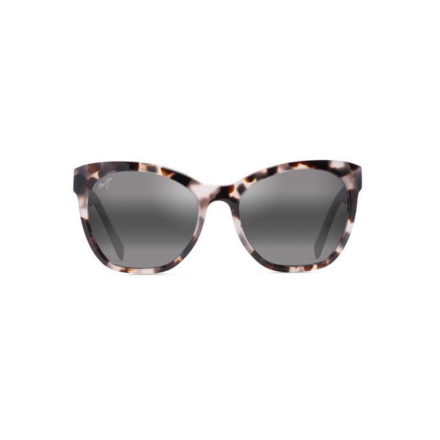 Maui Jim Alulu Women's White Tokyo Tortoise Frame Neutral Grey Lens Polarized Sunglasses