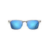 Maui Jim Kawika Unisex Crystal Frame Blue Hawaii Lens Polarized Sunglasses