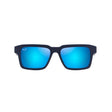 Maui Jim Kahiko Unisex Matte Dark Blue Frame Blue Hawaii Lens Polarized Sunglasses