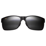 Maui Jim Red Sands Unisex Matte Black Frame Neutral Gray Lens Polarized Sunglasses