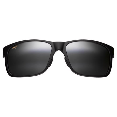 Maui Jim Red Sands Unisex Matte Black Frame Neutral Gray Lens Polarized Sunglasses