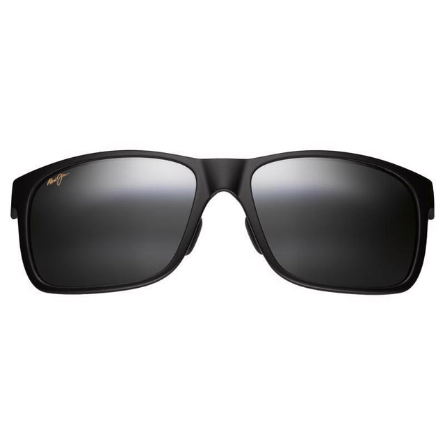 Maui Jim Red Sands Unisex Matte Black Frame Neutral Gray Lens Polarized Sunglasses