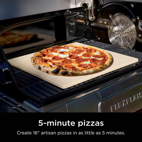 Ninja Artisan Ceramic Grill Pizza Stone 16 in. L X 16 in. W 1 pk