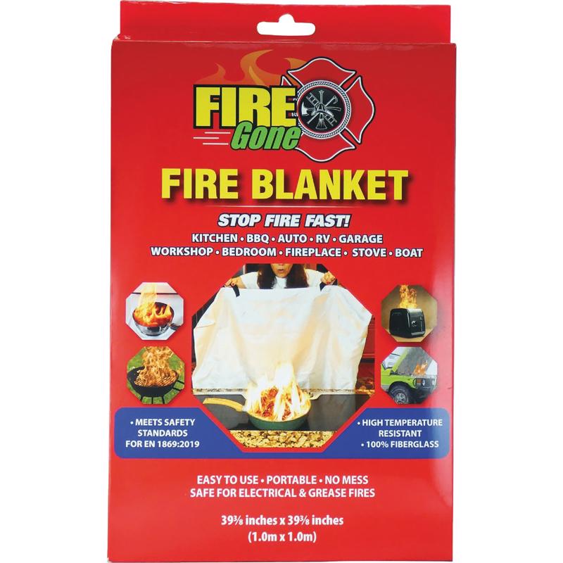 Fire Gone Fire Blanket For Household, Pack of 12