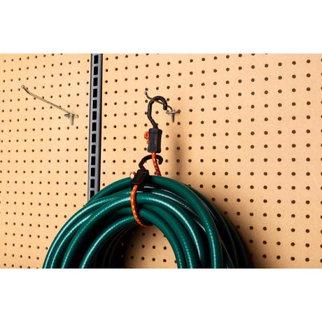 Keeper Zip Cord Multicolored Bungee Cord 20 in. L X 0.315 in. 1 pk, Pack of 10