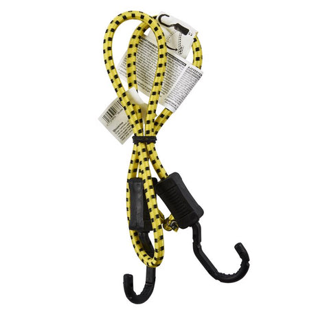 Keeper Zip Cord Yellow Bungee Cord 40 in. L X 0.315 in. 1 pk, Pack of 10