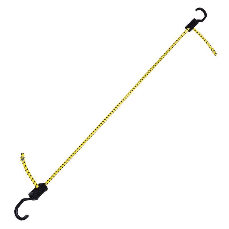 Keeper Zip Cord Yellow Bungee Cord 40 in. L X 0.315 in. 1 pk, Pack of 10