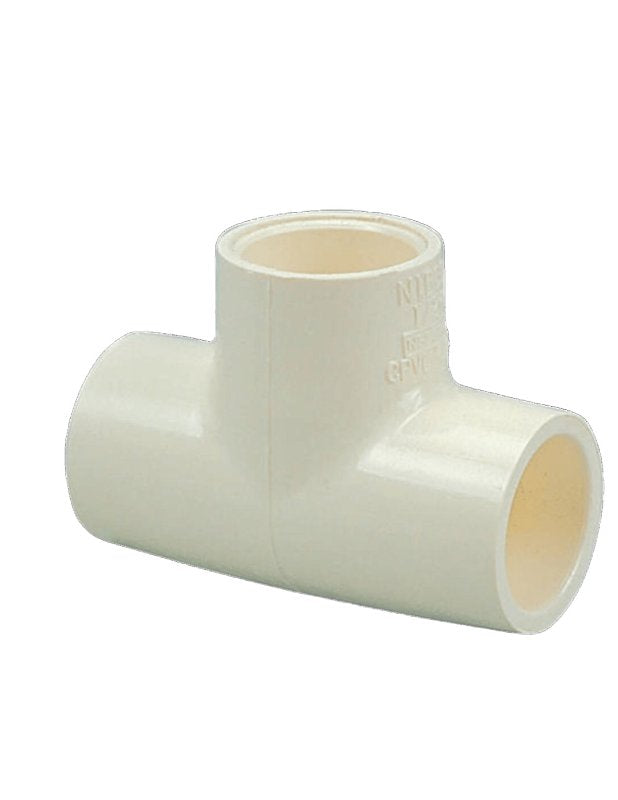 Nibco T00170J Pipe Tee, 3/4 in, Slip-Joint, CPVC