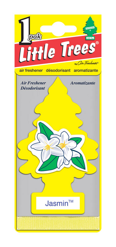 Little Trees Jasmin Scent Car Air Freshener Solid 1 pk, Pack of 24