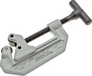 Superior Tool 36878 Pipe and Tube Cutter, 1 in Pipe, 2-1/8 in Tube Max Pipe/Tube Dia, Steel Blade, Aluminum Pipe/Tube
