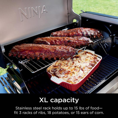 Ninja Stainless Steel Grill Rack 15 lb 24.33 in. L X 9.65 in. W 1 pk