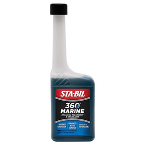 STA-BIL 360 Marine Gasoline Ethanol Treatment and Fuel Stabilizer 10 oz, Pack of 12