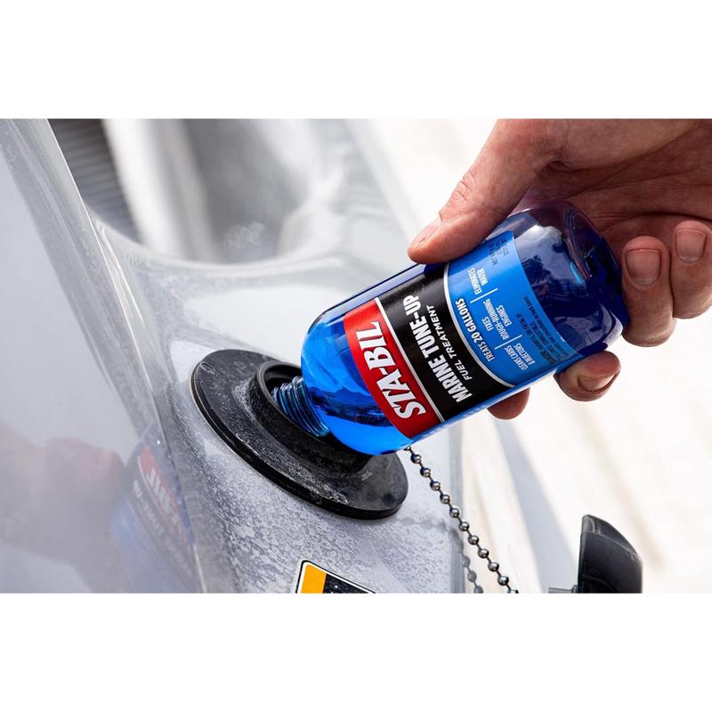 STA-BIL Marine Gasoline Fuel injector/Carburetor Cleaner 8 oz, Pack of 6