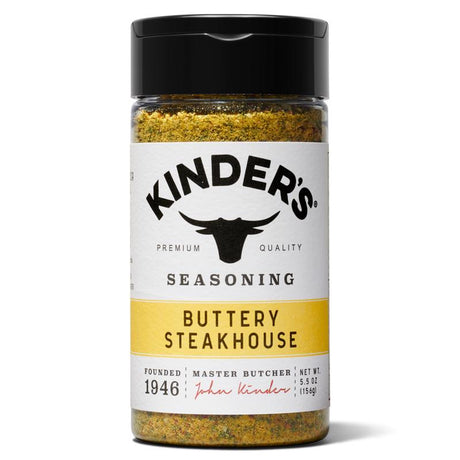 Kinder's Buttery Steak House BBQ Seasoning 5.5 oz