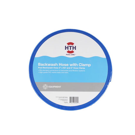 HTH Backwash Hose For Pools 2 in. W X 50 ft. L