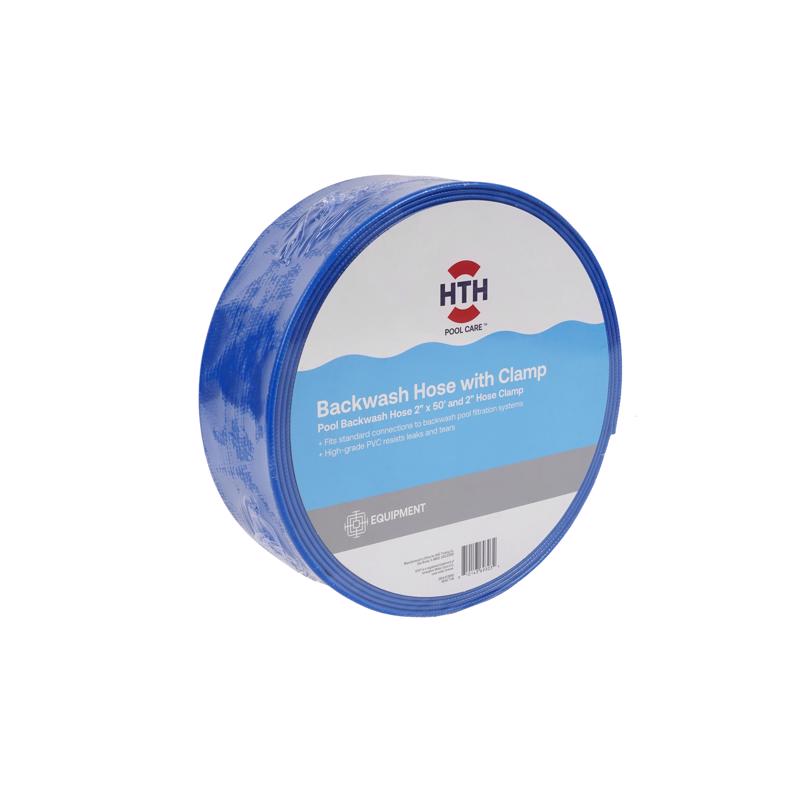 HTH Backwash Hose For Pools 2 in. W X 50 ft. L