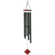 Woodstock Chimes Green Aluminum/Wood 54 in. Wind Chime