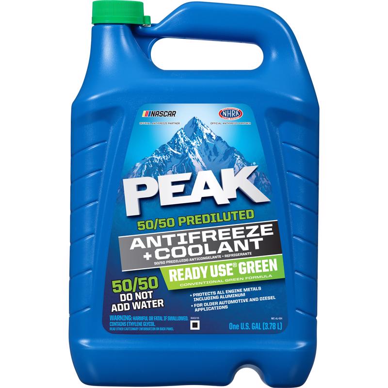 Peak Ready Use 50/50 Antifreeze/Coolant 1 gal, Pack of 6