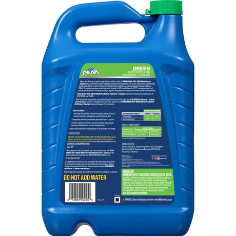 Peak Ready Use 50/50 Antifreeze/Coolant 1 gal, Pack of 6