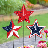 Exhart Assorted Metal 18 in. H Yard Stake, Pack of 12