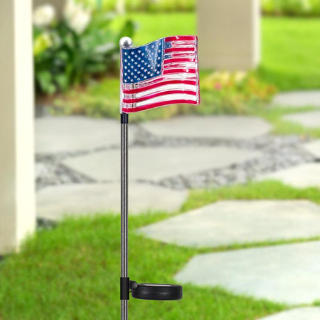 Exhart Assorted Acrylic/Metal 27 in. H Yard Stake, Pack of 12