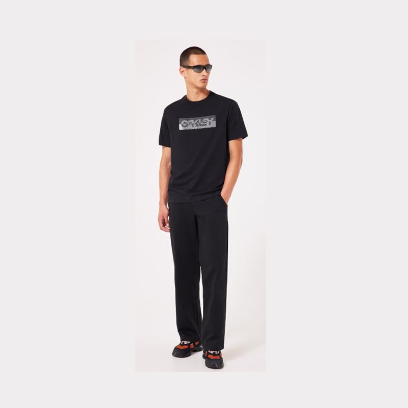 Oakley XL Short Sleeve Men's Crew Neck Blackout Duality B1B Tee Shirt